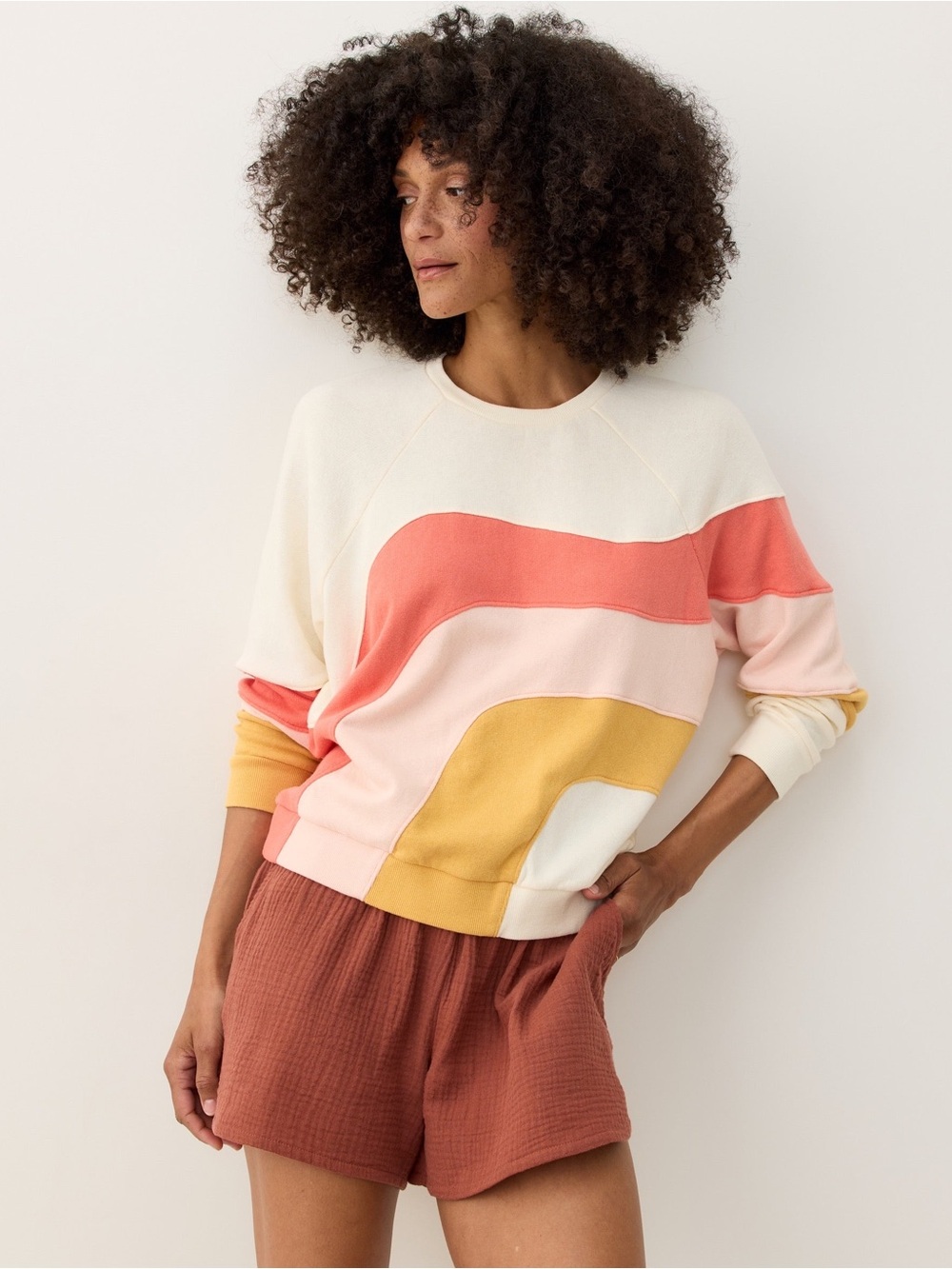 Marine Layer Cloud 9 Terry Sweatshirt Size M